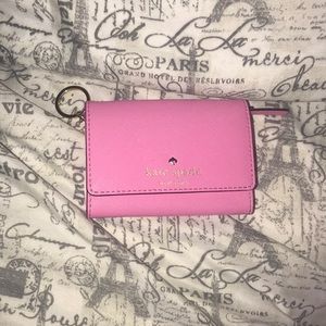 Pink Kate spade wallet
